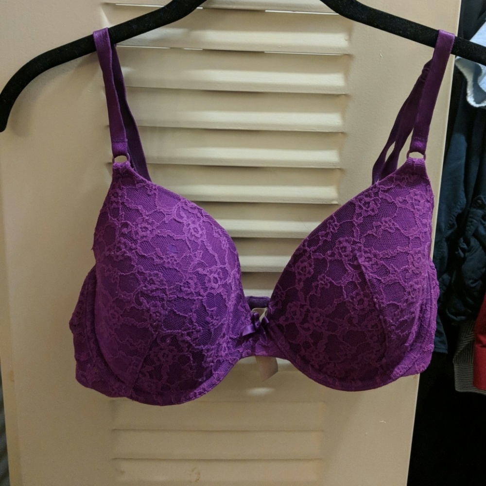 Victoria's Secret Purple Bra 34D